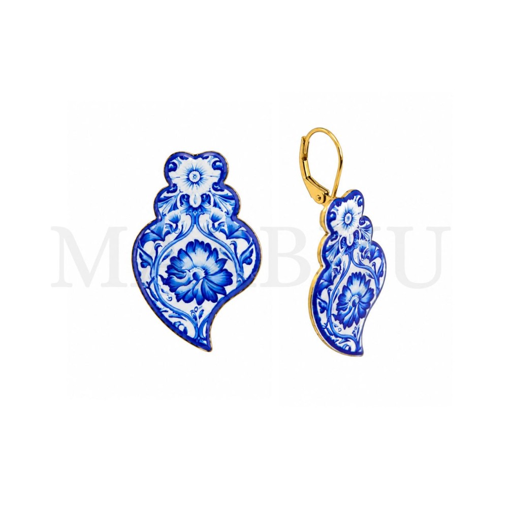 Viana Heart Stainless Steel Earring  24x31mm.