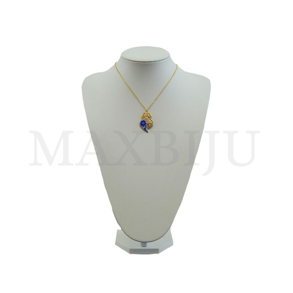 Viana Heart Stainless Steel Necklace  45cm.