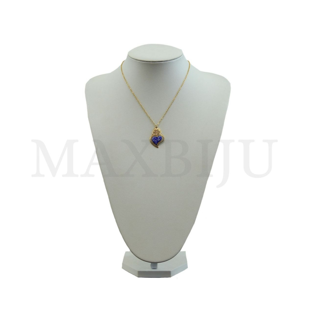 Viana Heart Stainless Steel Necklace  45cm.