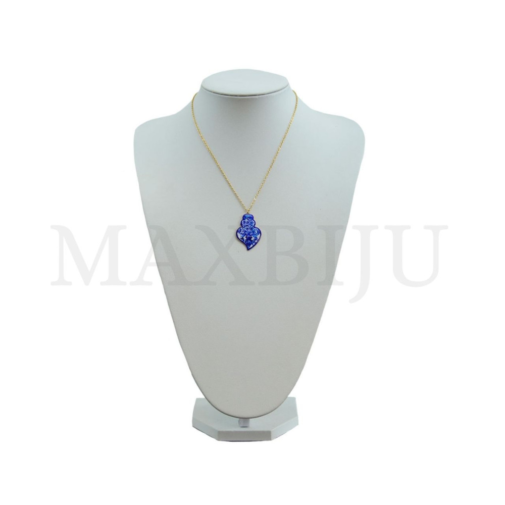 Viana Heart Stainless Steel Necklace  45cm.