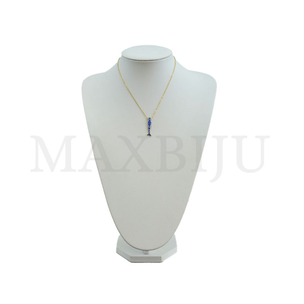 Stainless Steel Portuguese Necklace - Fish (45cm)