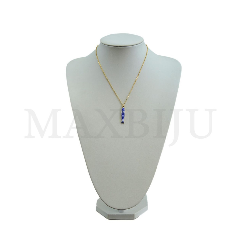Stainless Steel Portuguese Necklace - Fish (45cm)