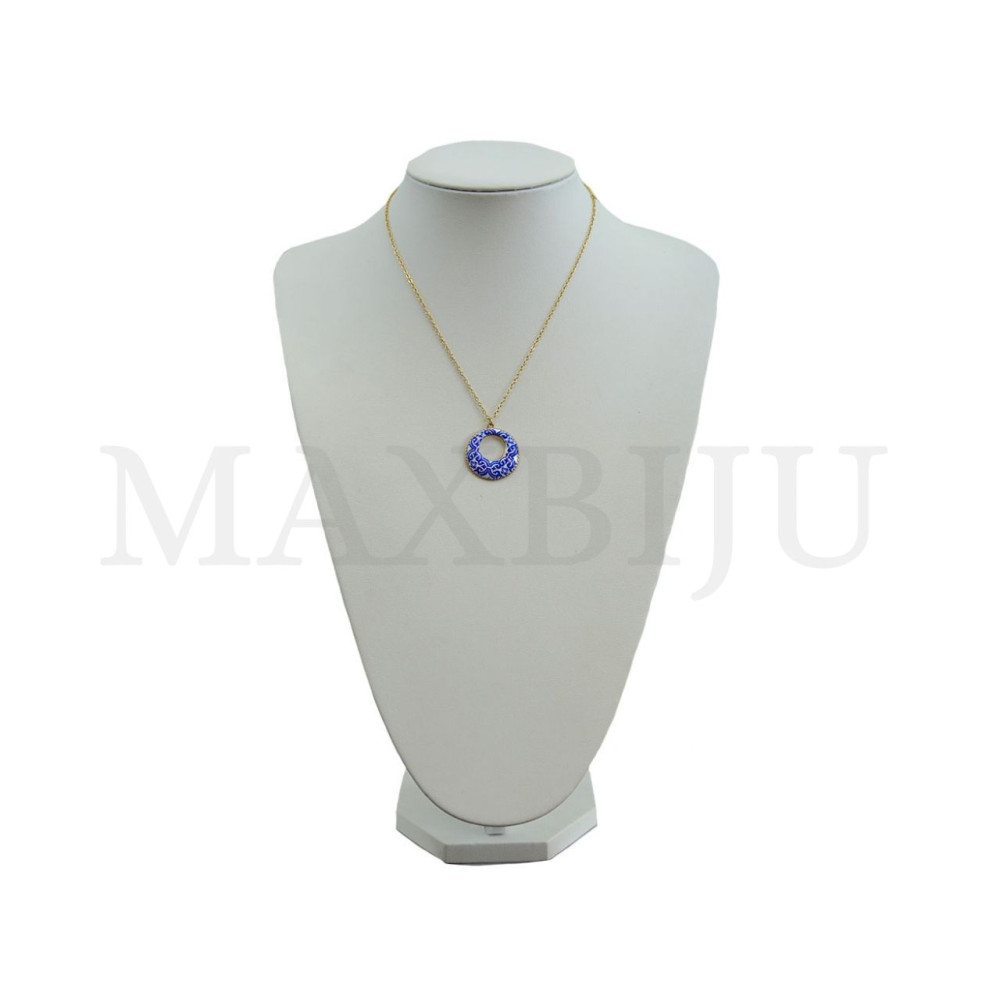 Portuguese-style stainless steel necklace 45cm.