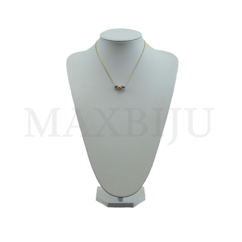 Portuguese-style stainless steel necklace 45cm.