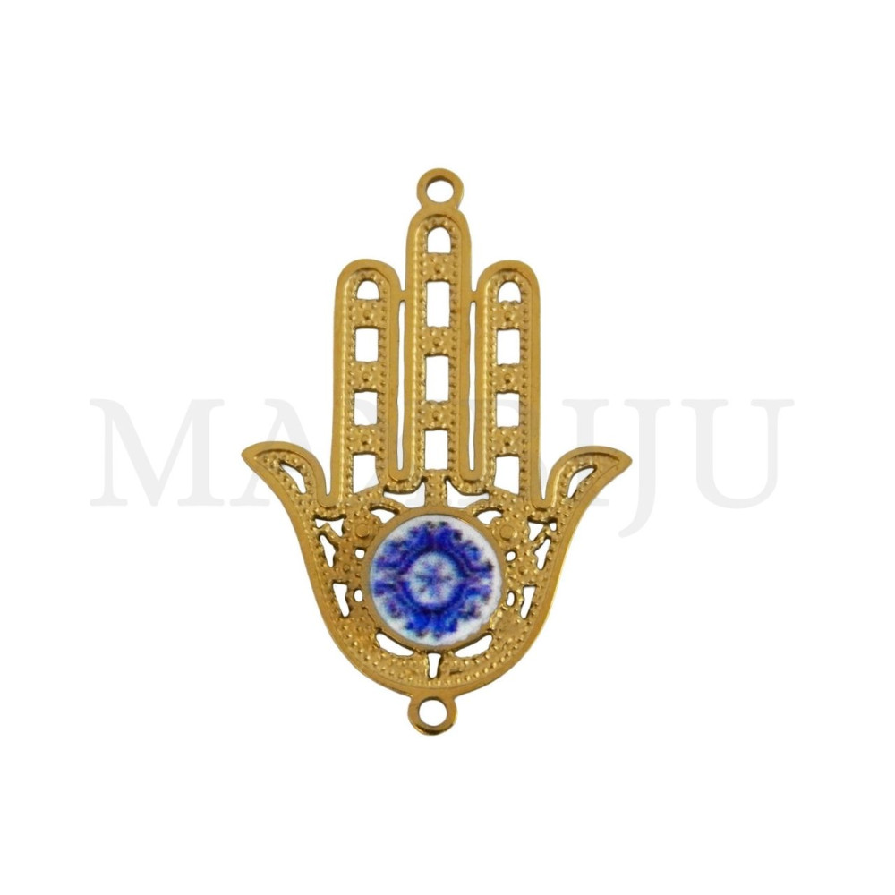 Stainless Steel Tile Spacer - Portuguese ‘Hand of Fatima’ 20x29mm