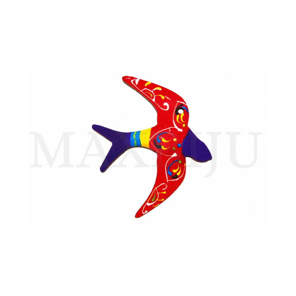 Wooden Pieces - Bird 42x49mm.