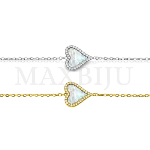 Stainless Steel Valentine's Day Set 7,5x9,5cm (Adjustable Ring)