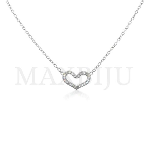 Stainless Steel Valentine's Day Set 7,5x9,5cm (Adjustable Ring)