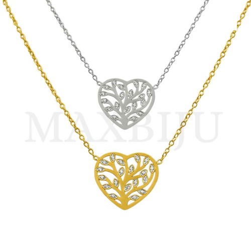 Stainless Steel Valentine's Day Set 7,5x9,5cm (Adjustable Ring)