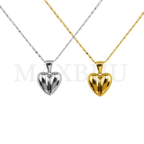 Rodium Valentine's Day Set 7,5x9,5cm (Adjustable Ring)