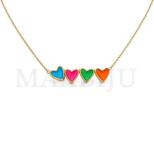 Rodium Valentine's Day Set 7,5x9,5cm (Adjustable Ring)