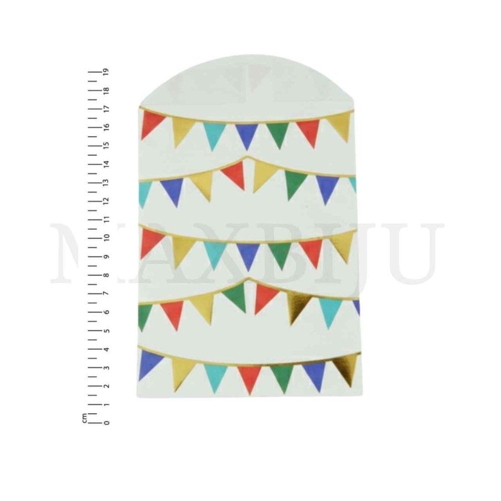 Paper Envelopes Birthday 12x19cm