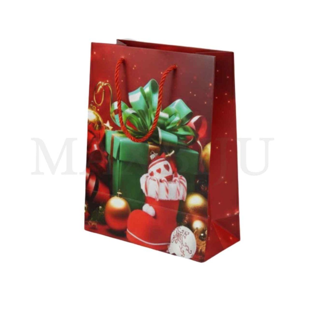Paper Bag Christmas 23x18x10cm