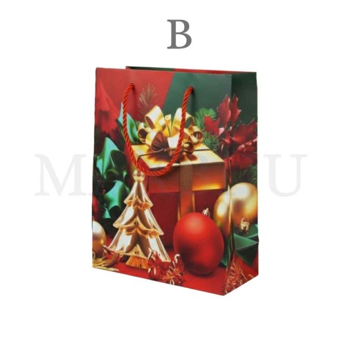 Paper Bag Christmas 23x18x10cm