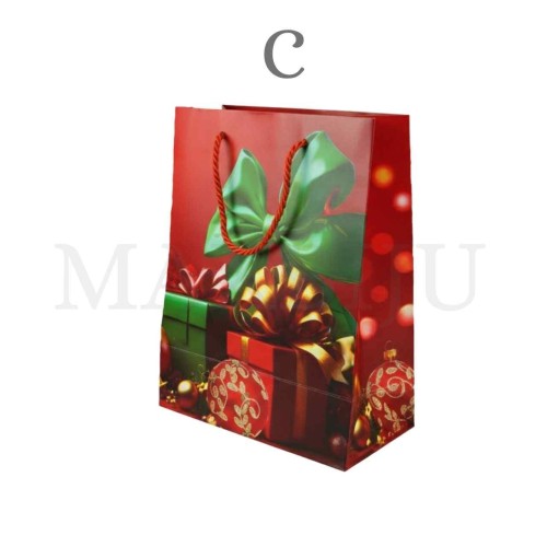Paper Bag Christmas 23x18x10cm