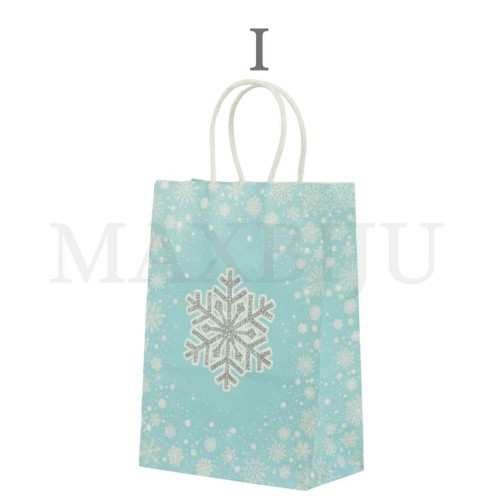 Paper Bag Christmas 21x15x8cm