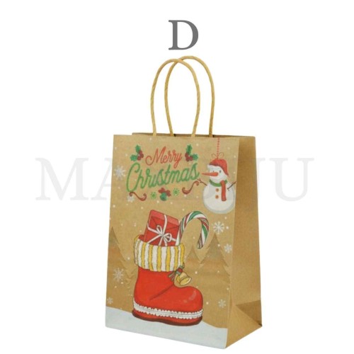 Paper Bag Christmas 21x15x8cm