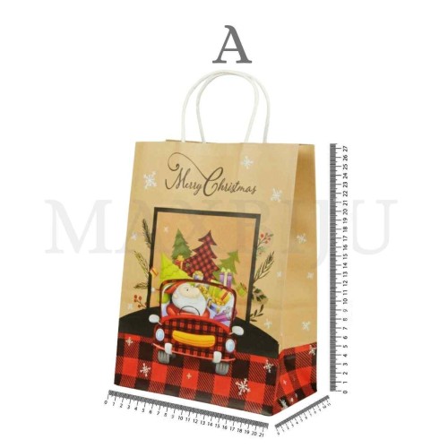 Paper Bag Christmas 27x21x11cm
