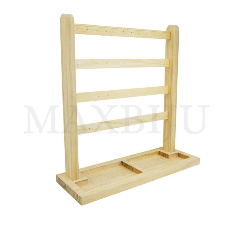 Wood Earring Exhibitor 33x34cm