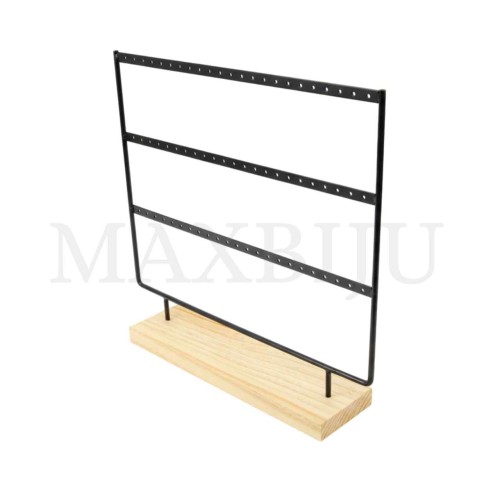 Wood and Metal Earring Exhibitor 29x27cm