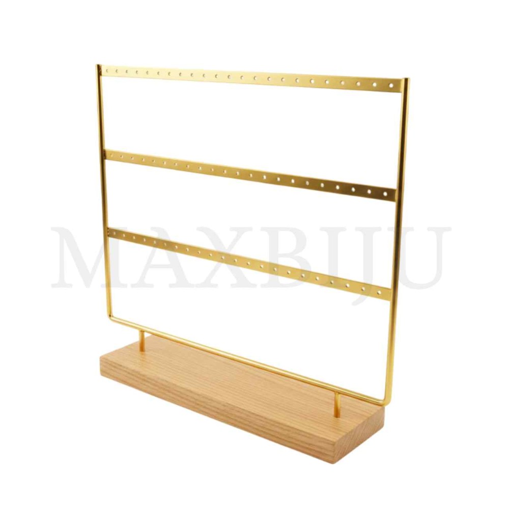 Wood and Metal Earring Exhibitor 22,5x24,5cm