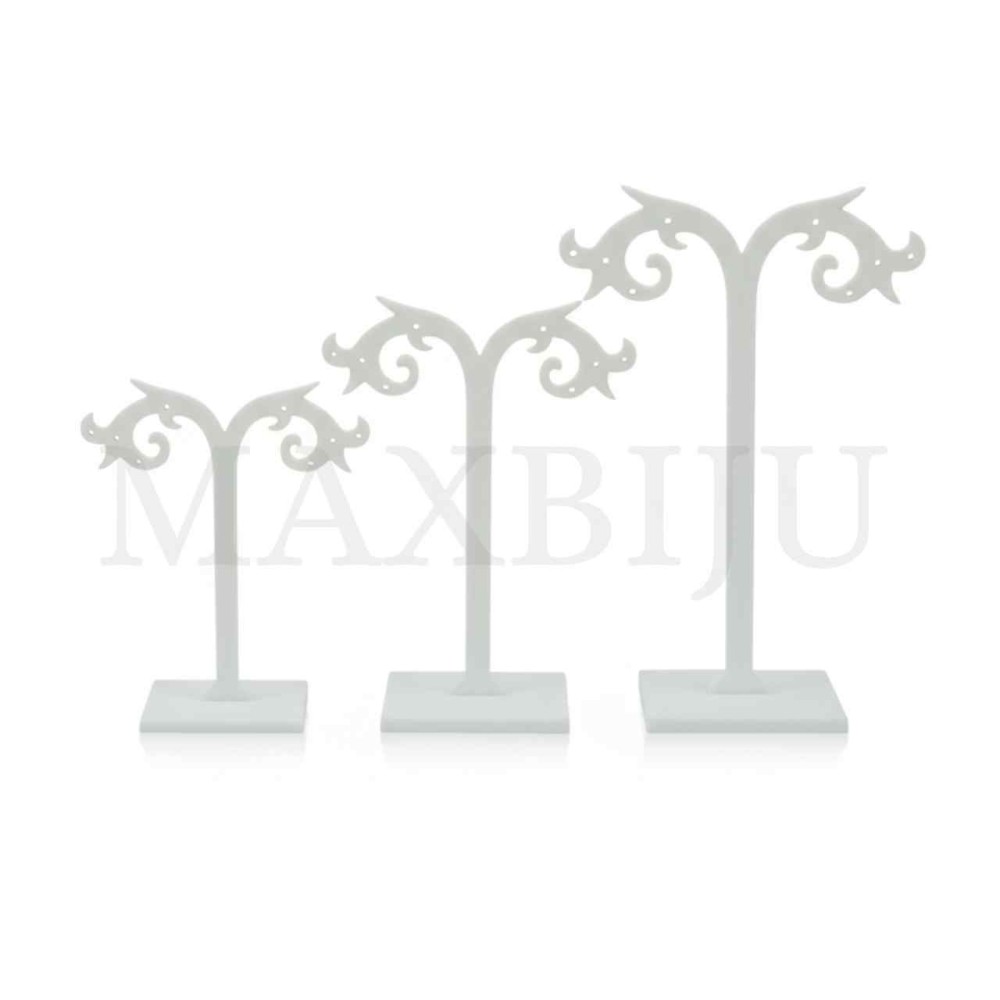 Set Plastic Earring Exhibitors (3 Pieces) 5x12cm