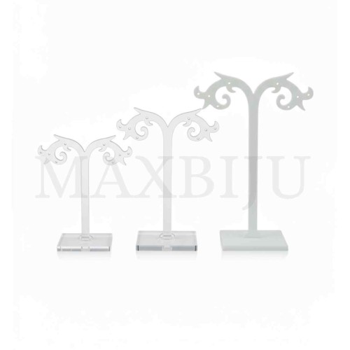 Set Plastic Earring Exhibitors (3 Pieces) 5x12cm
