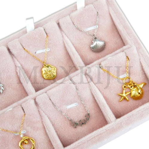  Necklace Tray 21X12cm with 8 Grids