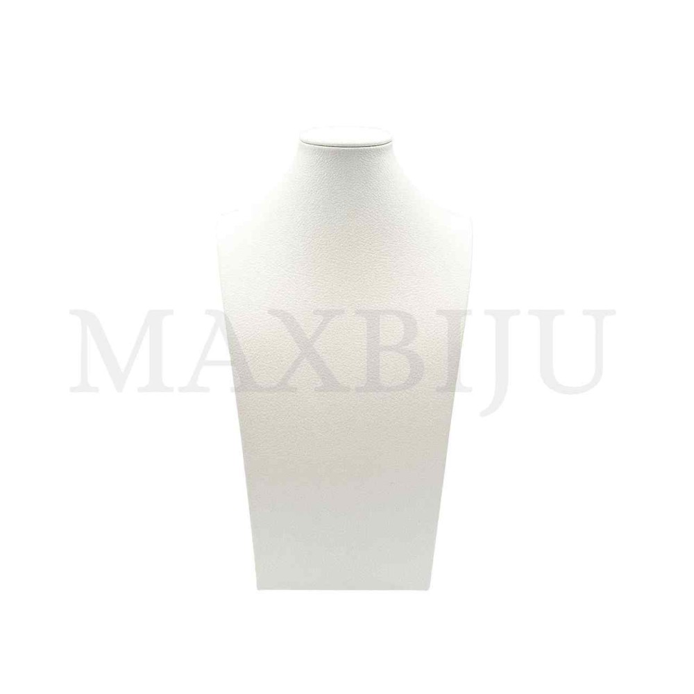 Imitation Leather Necklace Bust - 42cm