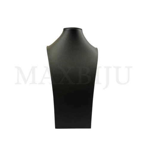 Imitation Leather Necklace Bust - 42cm