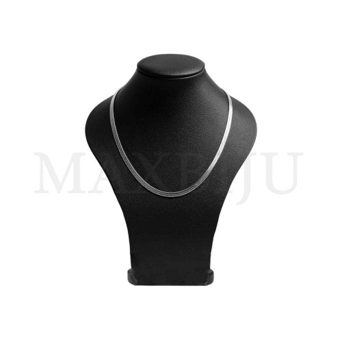 Imitation Leather Necklace Bust - 20cm