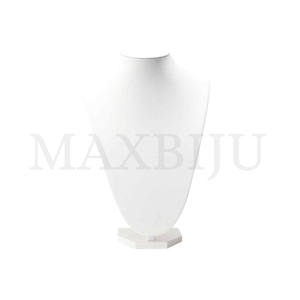 Imitation Leather Necklace Bust- 36cm