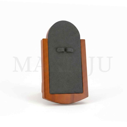 Wood and Veltet Necklace Exhibitor 9x16cm