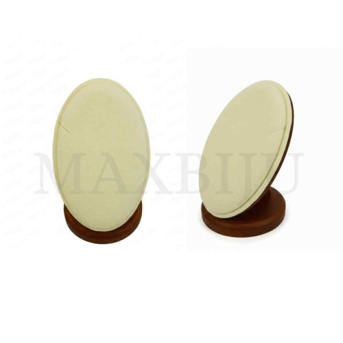 Wood and Veltet Necklace Exhibitor 7x11cm