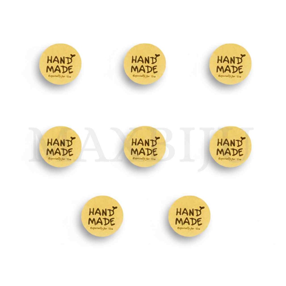 Sticker Roll 2.5cm "Handmade Especially For You"