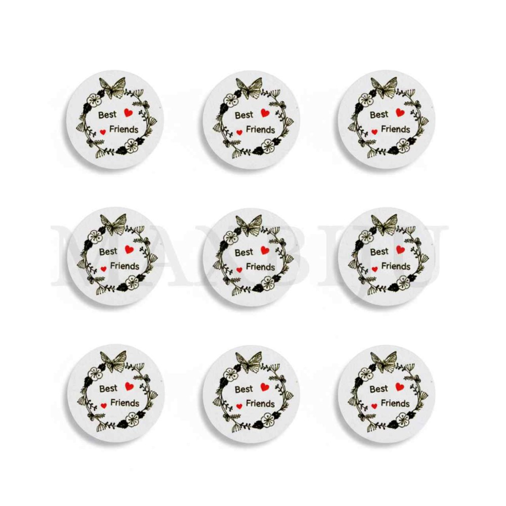 Sticker Poster "Best Friends" - 56 Pcs