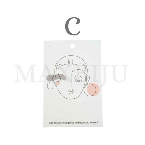 Label for Earrings 6x9cm