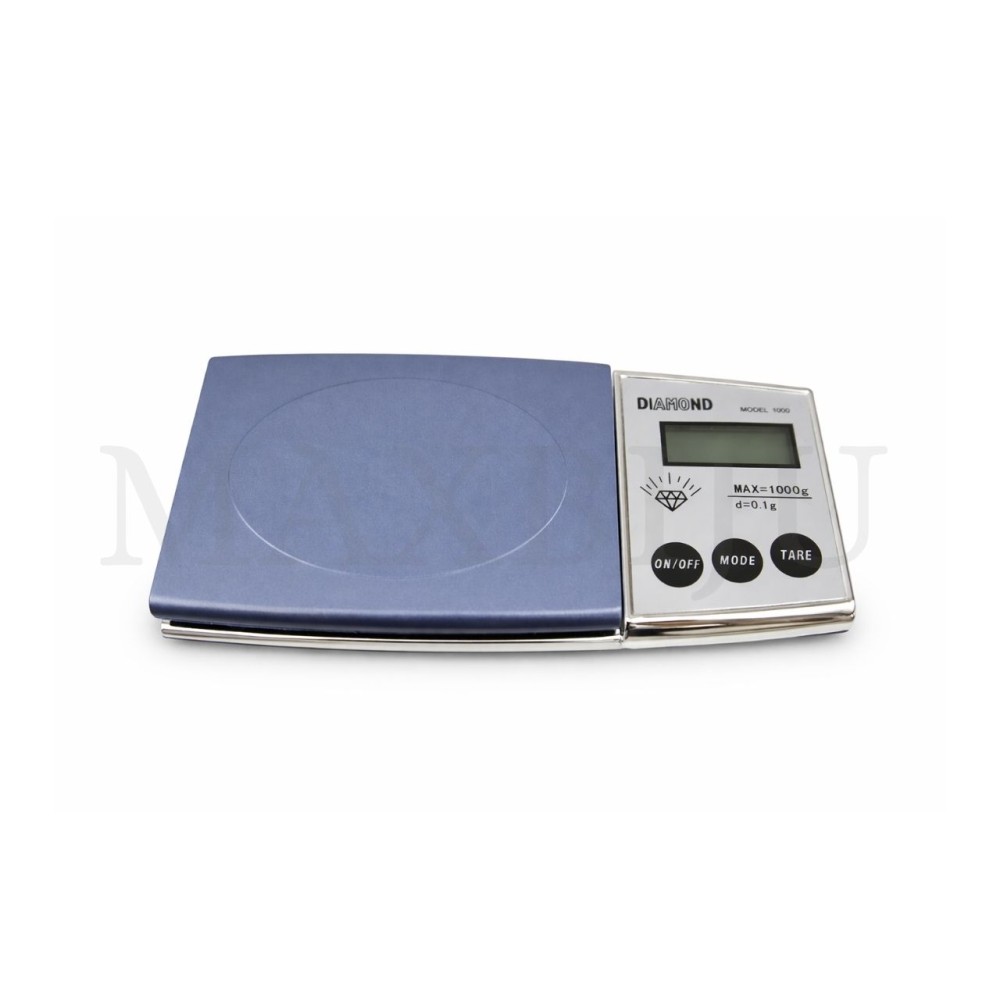 Electronic pocket scales.
