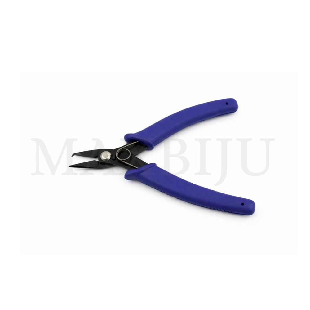 Precision Pliers with Curved Tips (Non-Cutting).
