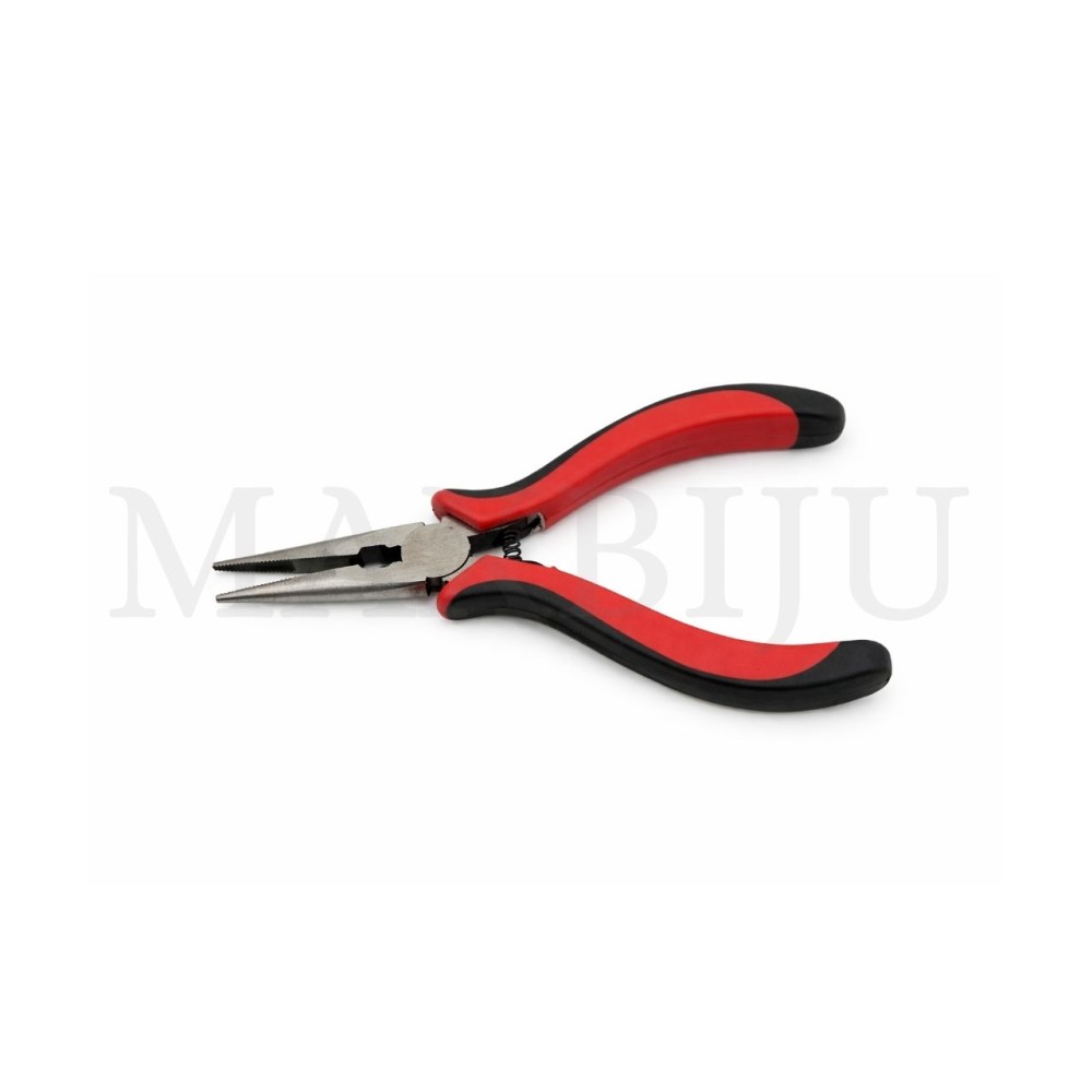 Long-nose cutting pliers.