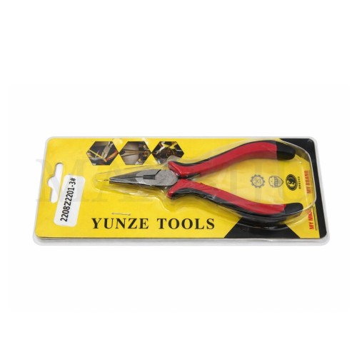 Flat-nose cutting pliers.